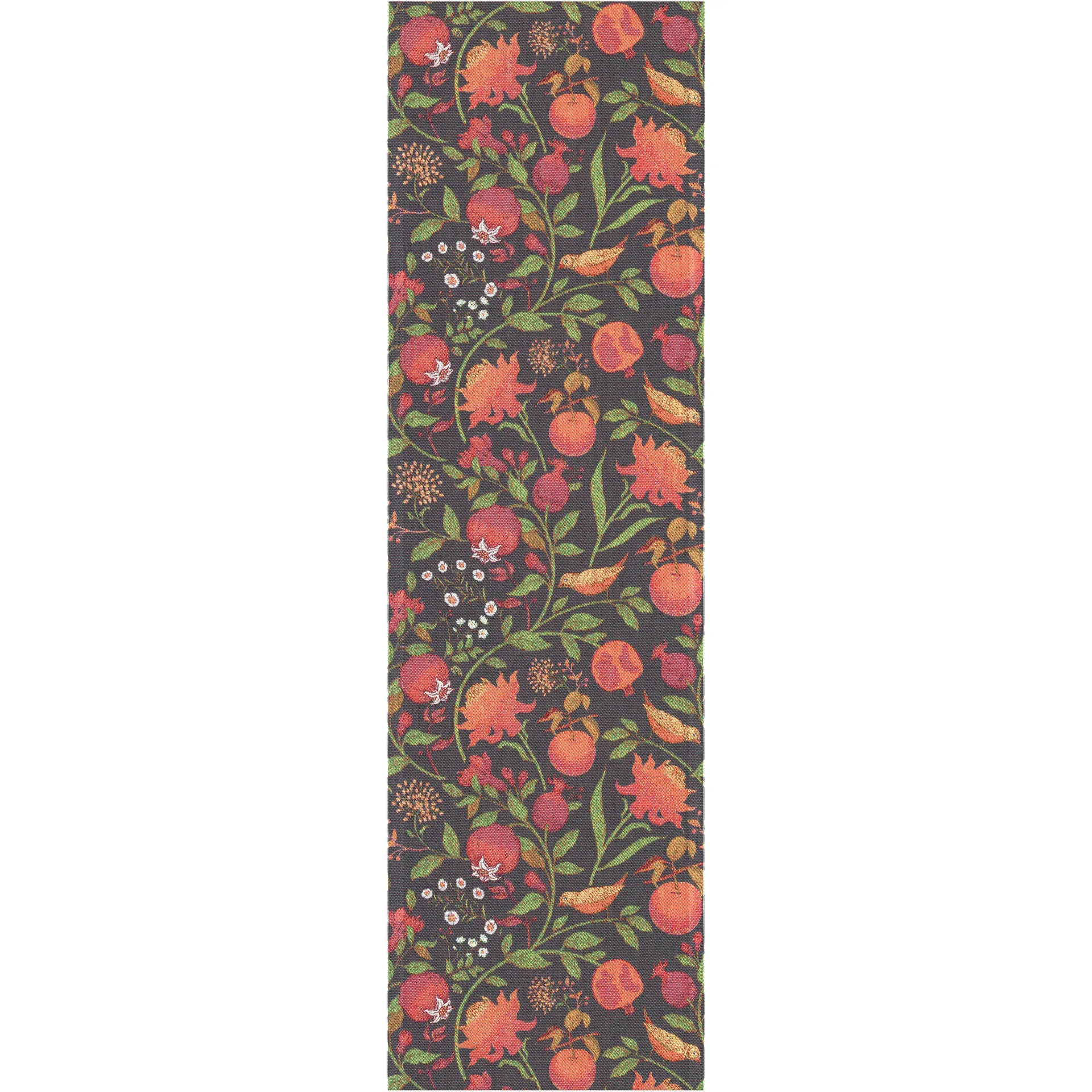 Fruktrik bordløber 35x120 cm, Multi Ekelund Linneväveri