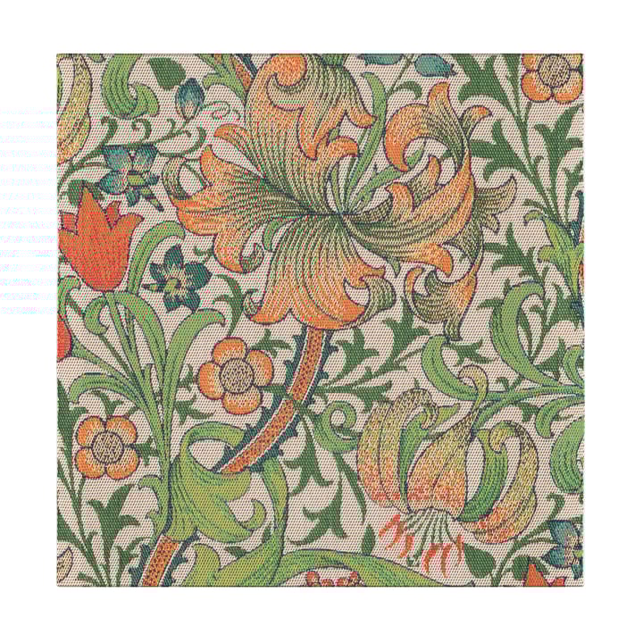 Golden Lily serviet 35x35 cm - Flerfarvet - Ekelund Linneväveri