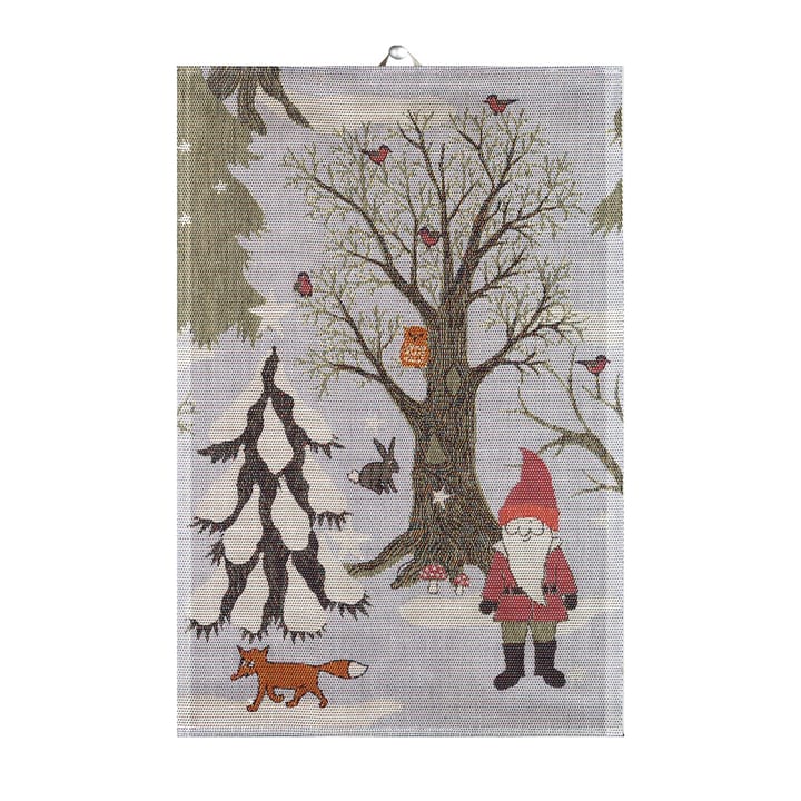 Julepromenad viskestykke - 40 x 60 cm - Ekelund Linneväveri