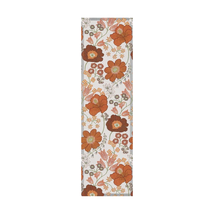 Kvällsblom bordløber 35x120 cm - Flerfarvet - Ekelund Linneväveri