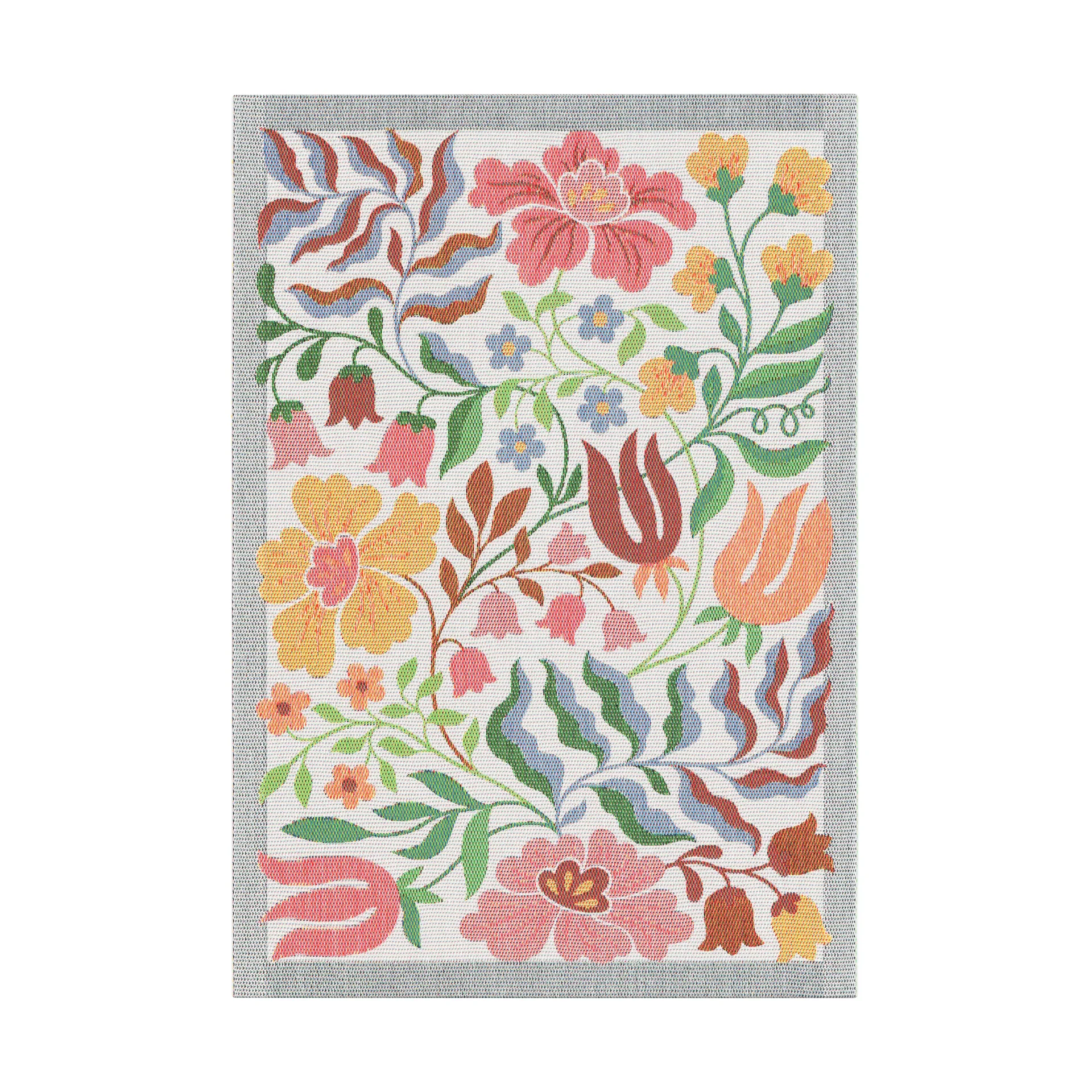 Meadow viskestykke 35x50 cm, Multi Ekelund Linneväveri