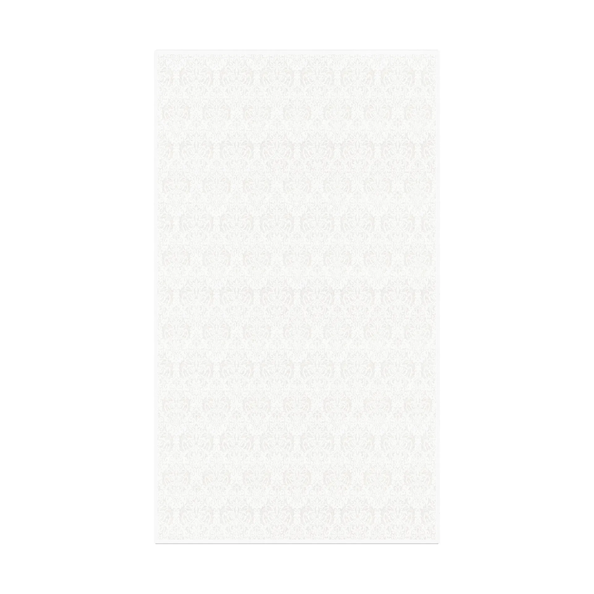 Medaljong borddug 150x250 cm, Hvid Ekelund Linneväveri