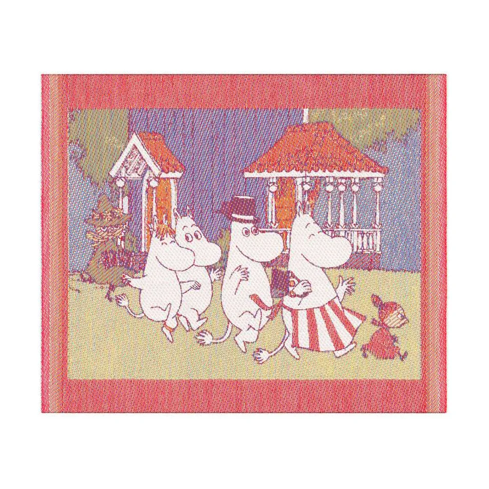 Moomin House karklud 25x30 cm, Multi Ekelund Linneväveri