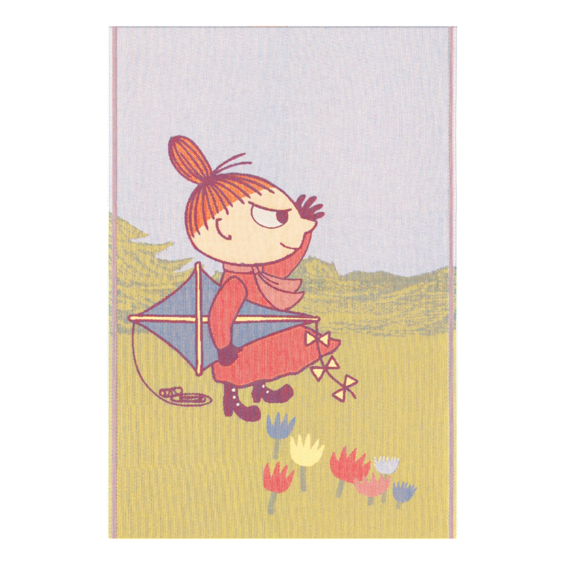 Mumin børnetæppe 72x105 cm, Windy Ekelund Linneväveri