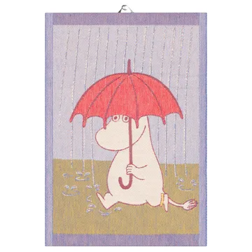 Mumin viskestykke 35x50 cm - Rain - Ekelund Linneväveri
