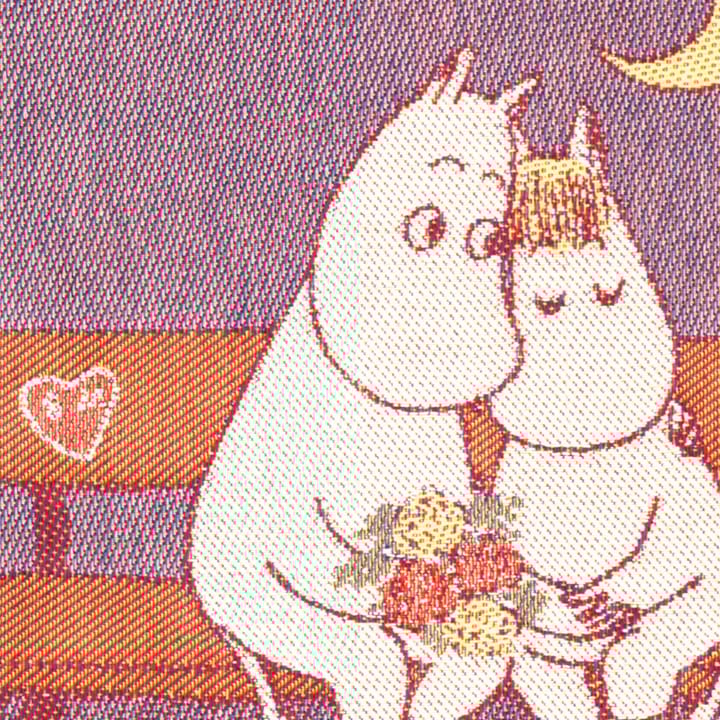 Mumin viskestykke 35x50 cm, Sweethearts Ekelund Linneväveri