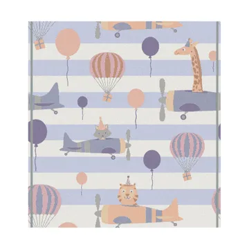 New Arrival babytæppe 70x75 cm - Flerfarvet - Ekelund Linneväveri