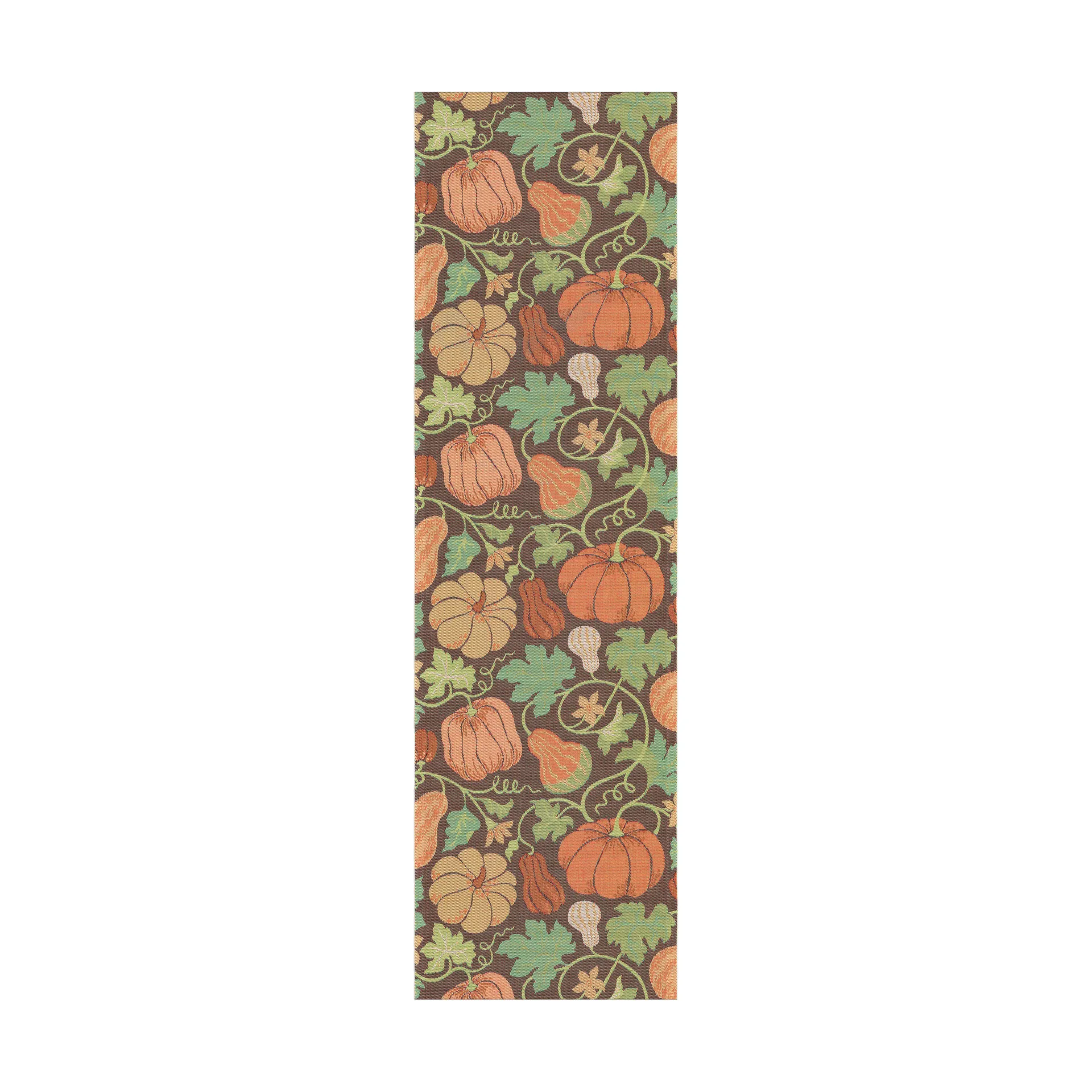 Plenty of pumpkin løber, 35x120 cm Ekelund Linneväveri