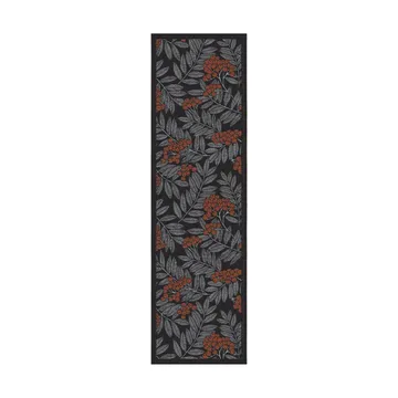 Rønnebærsblad løber - 35x120 cm - Ekelund Linneväveri