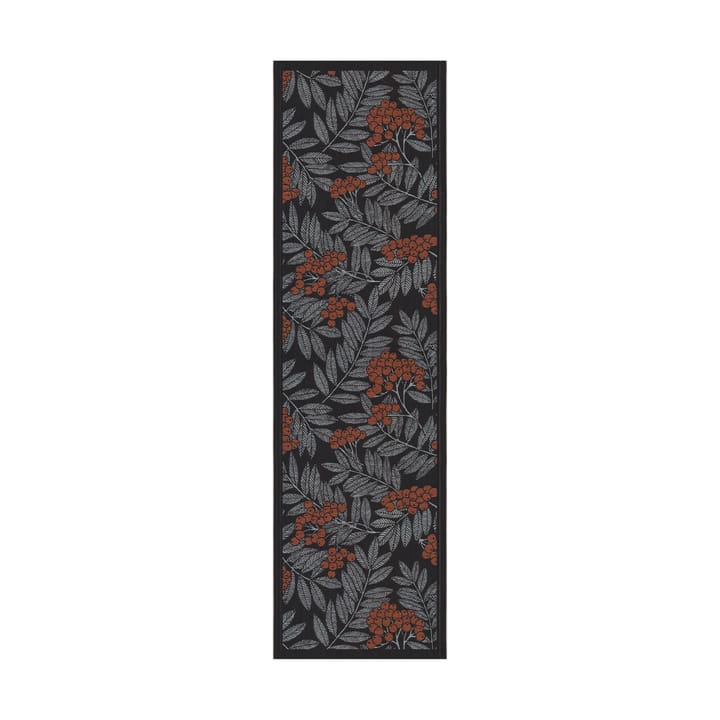 Rønnebærsblad løber - 35x120 cm - Ekelund Linneväveri