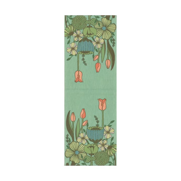 Soft Green bordløber 35x100 cm - Grøn - Ekelund Linneväveri