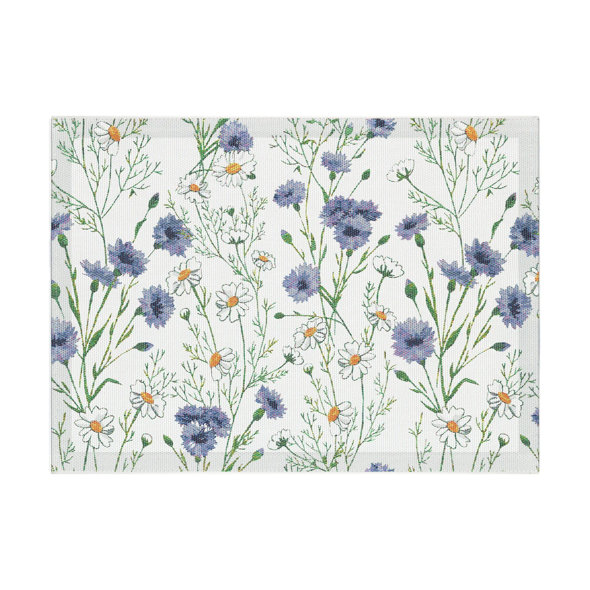 Sommar dækkeserviet 35x48 cm, Flerfarvet Ekelund Linneväveri