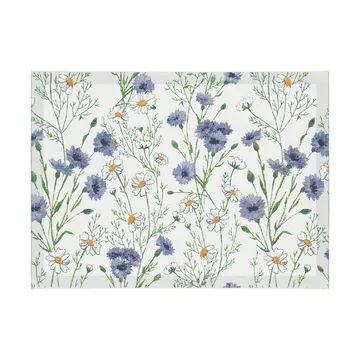 Sommar dækkeserviet 35x48 cm - Flerfarvet - Ekelund Linneväveri