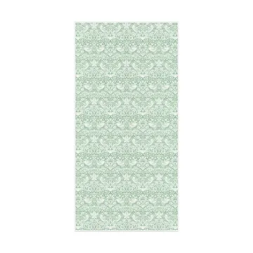 Strawberry Thief dug 150x300 cm - Grøn - Ekelund Linneväveri