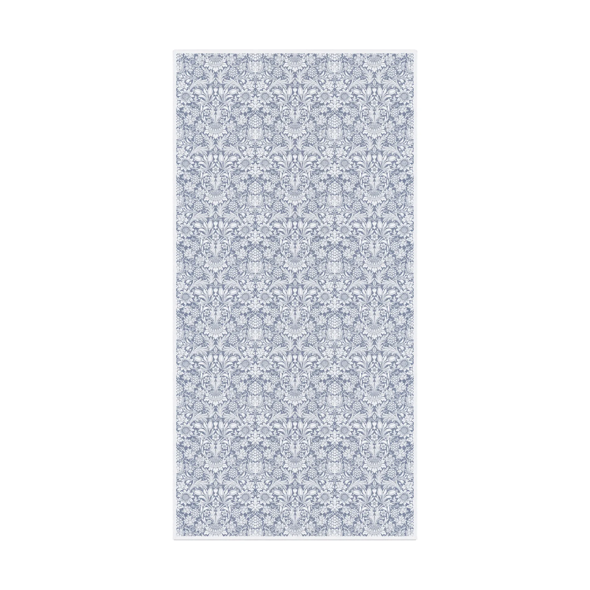 Sunflower borddug 150x300 cm, Blå Ekelund Linneväveri