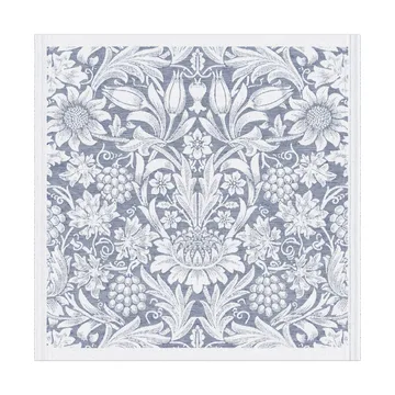 Sunflower serviet 50x50 cm - Blå - Ekelund Linneväveri