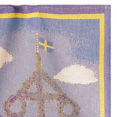 Svensk Sommar viskestykke, 35 x 50 cm Ekelund Linneväveri