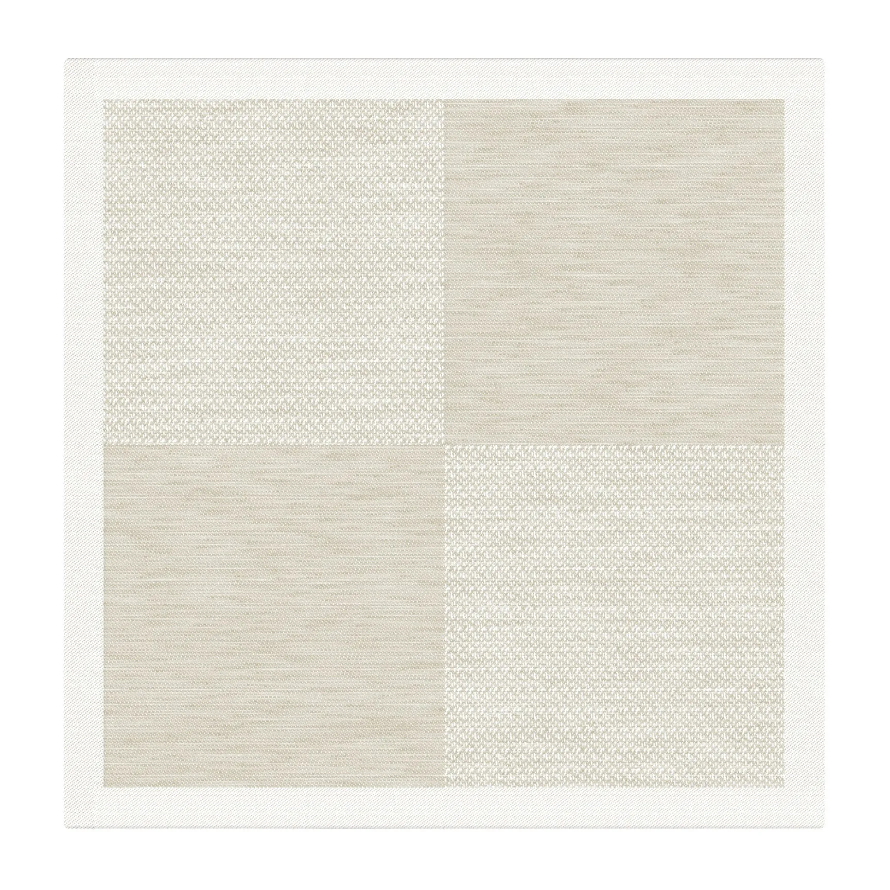 Ternet serviet ubleget, 35x35 cm Ekelund Linneväveri