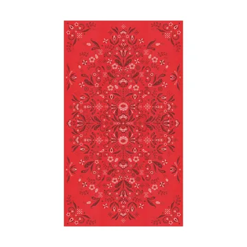 Torplyckan borddug 145x250 cm - Rød - Ekelund Linneväveri