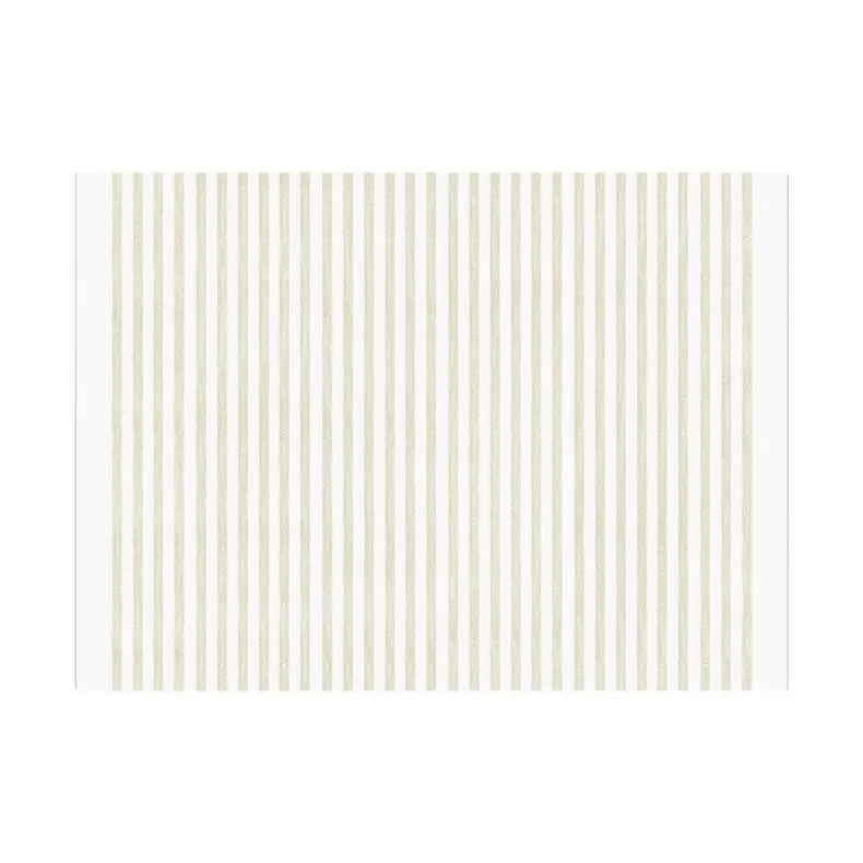 Tvärs dækkeserviet 35x48 cm, Ubleget Ekelund Linneväveri