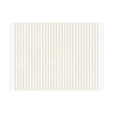 Tvärs dækkeserviet 35x48 cm - Ubleget - Ekelund Linneväveri