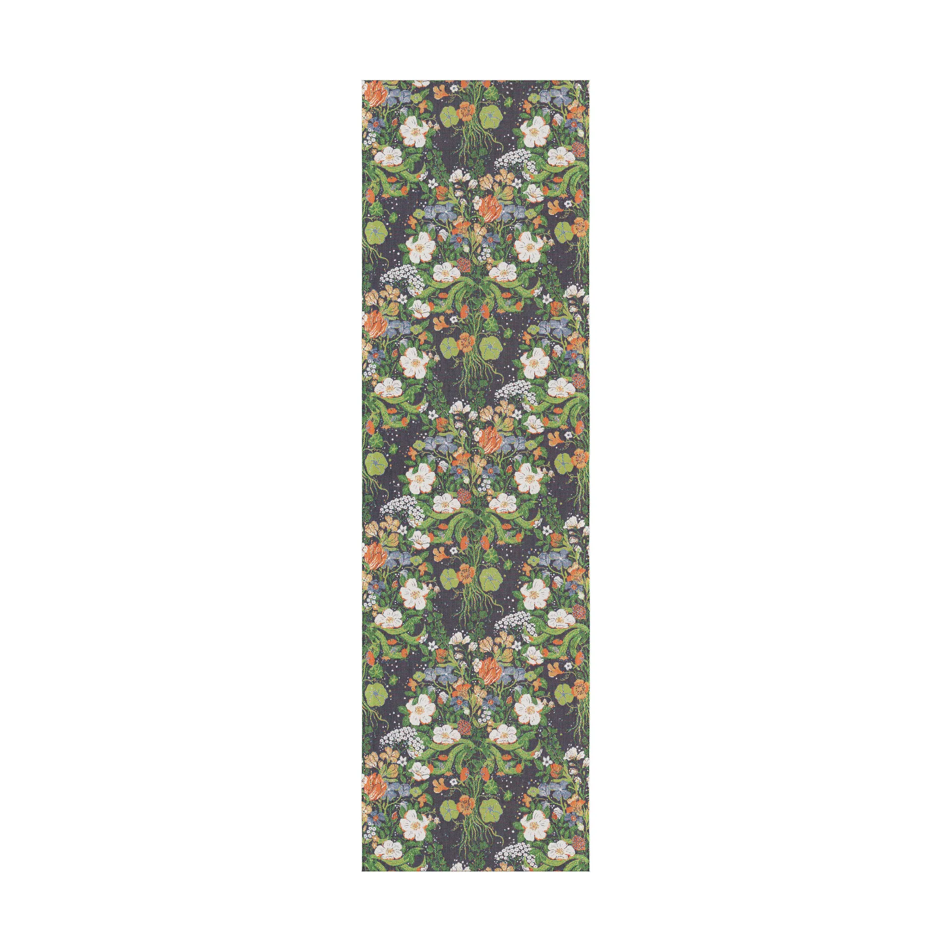 Vägrenen bordløber 35x120 cm, Flerfarvet Ekelund Linneväveri