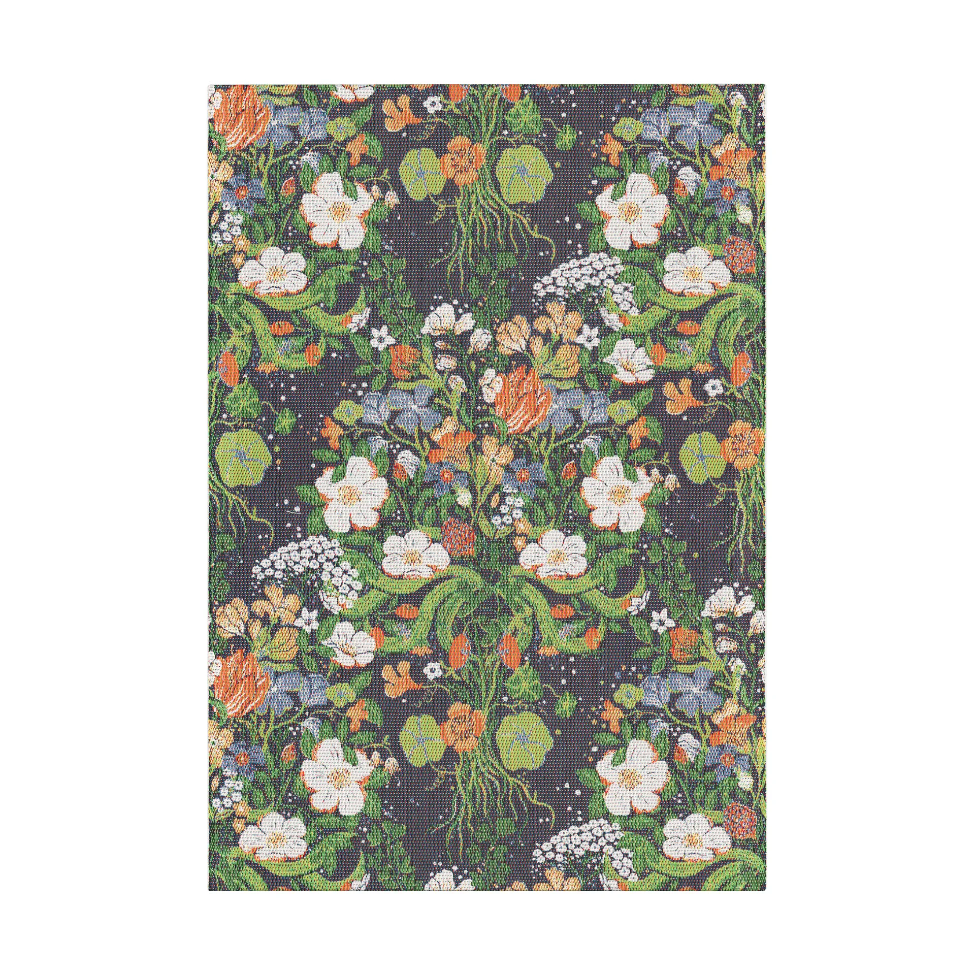 Vägrenen viskestykke 35x50 cm, Flerfarvet Ekelund Linneväveri