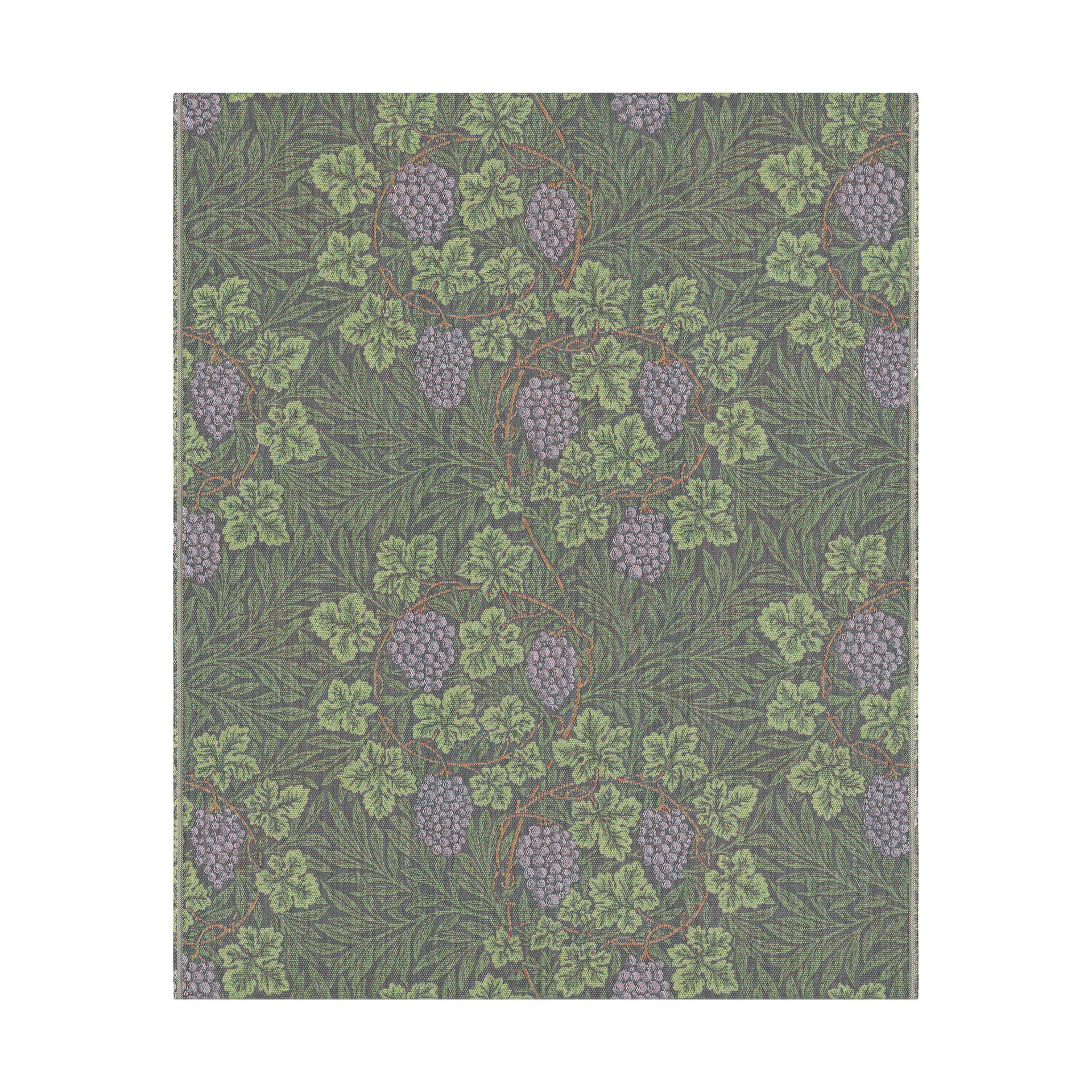 Vine plaid 140x170 cm, Grøn Ekelund Linneväveri