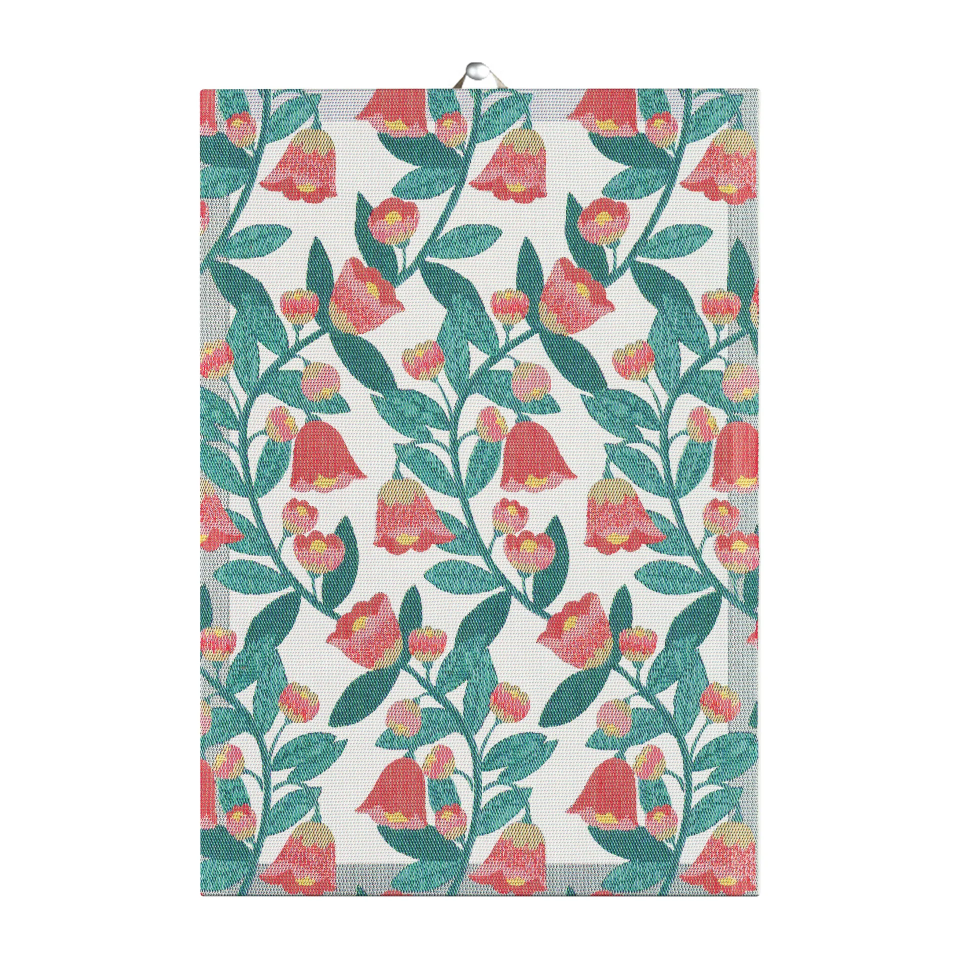 Waveflower viskestykke, 35x50 cm Ekelund Linneväveri