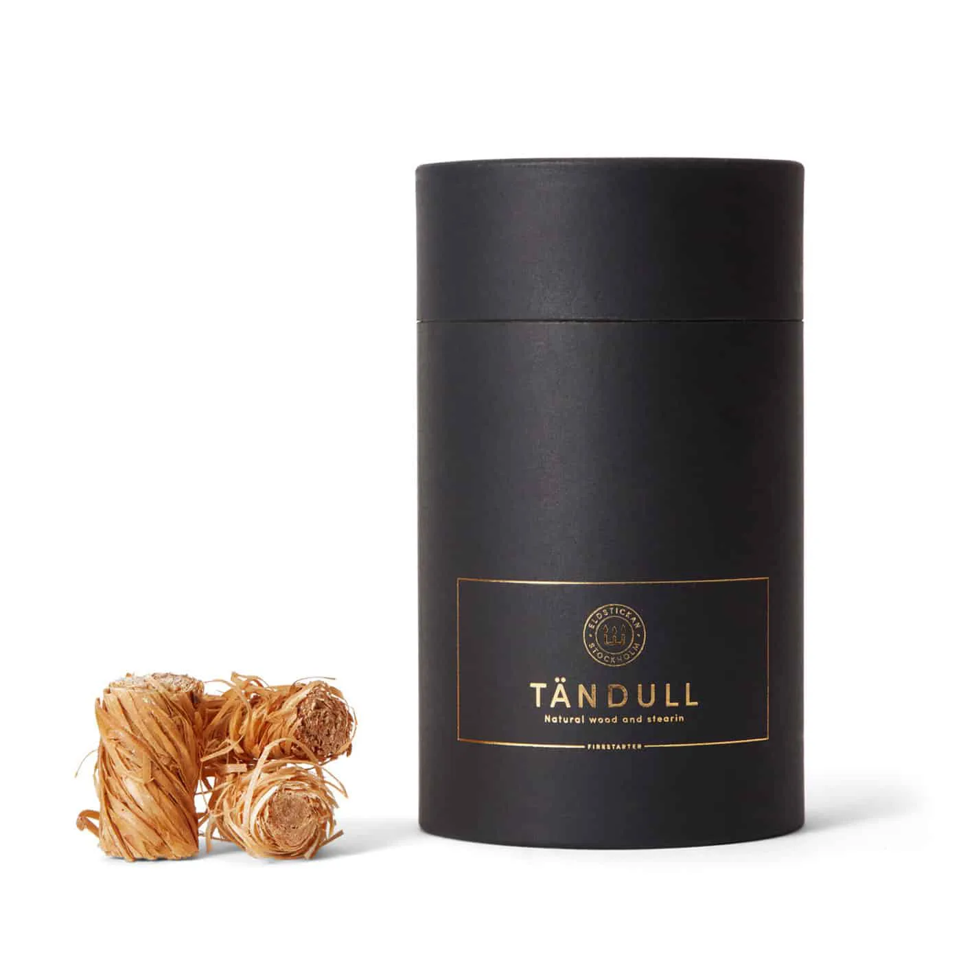 Eldstickan tændull rund, Sort Eldstickan