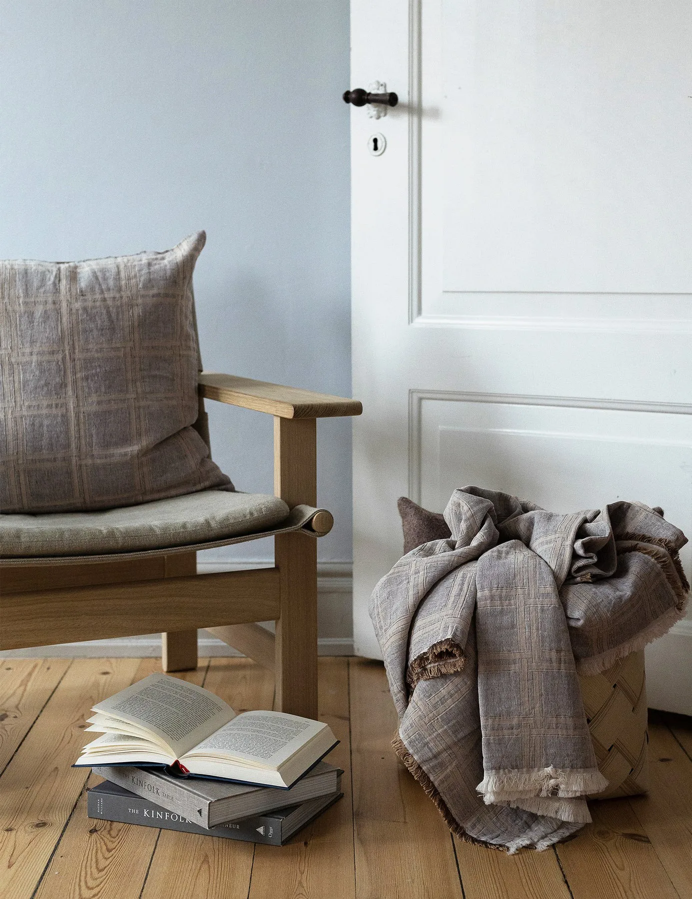 Dahlia plaid 130x180 cm, Brown Elvang Denmark