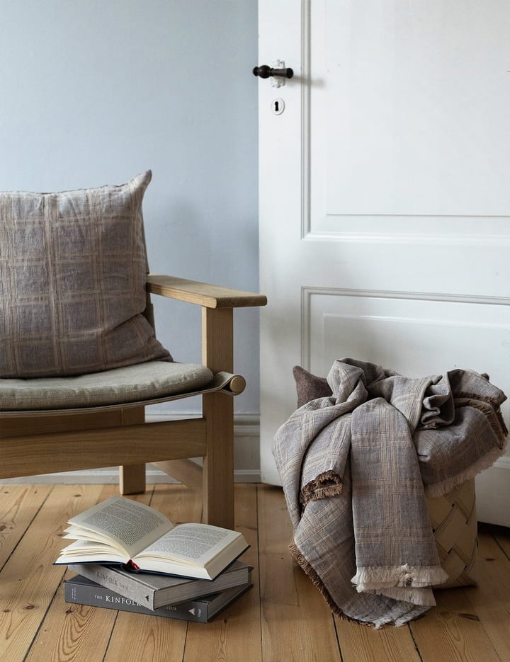 Dahlia plaid 130x180 cm, Brown Elvang Denmark