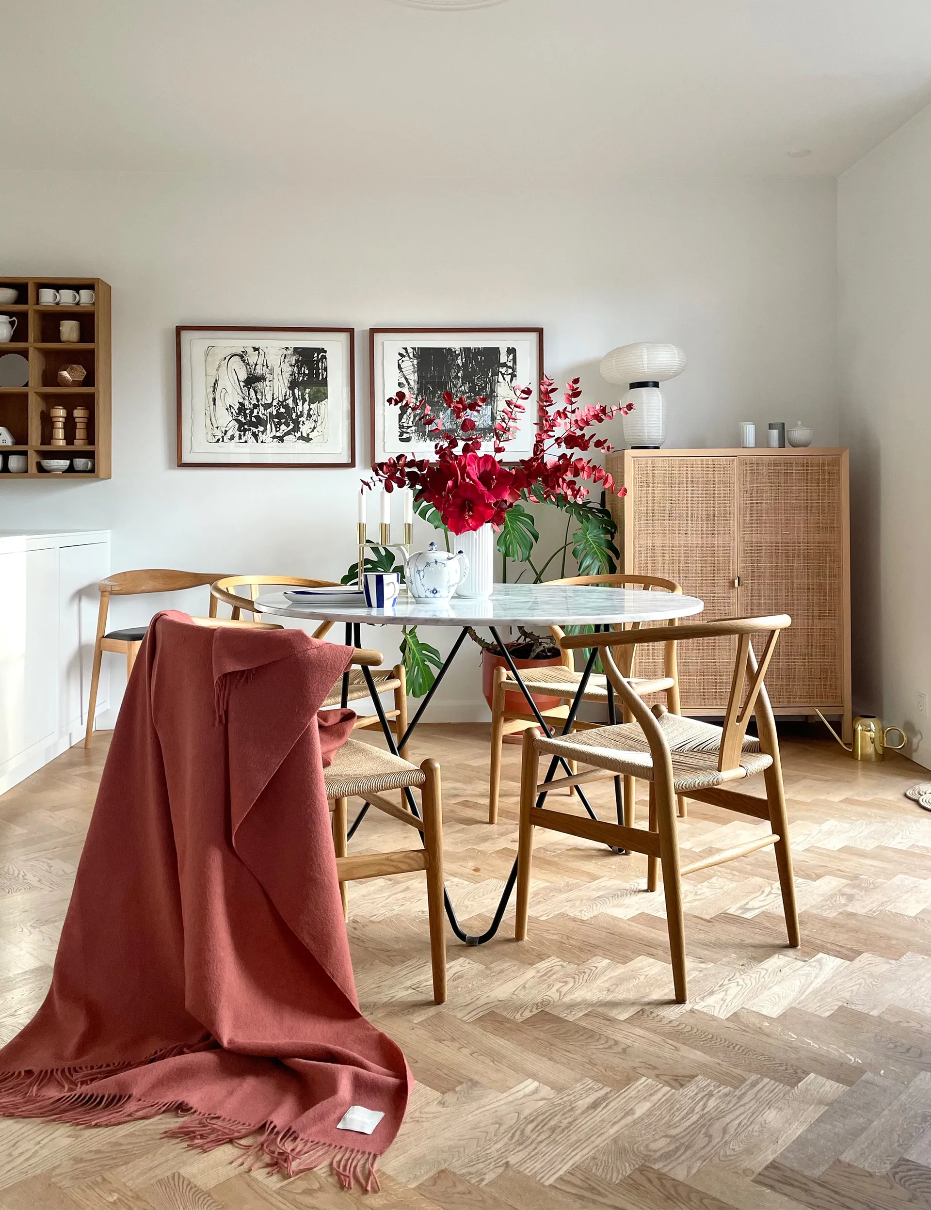 Elvang Classic plaid, Rusty red Elvang Denmark