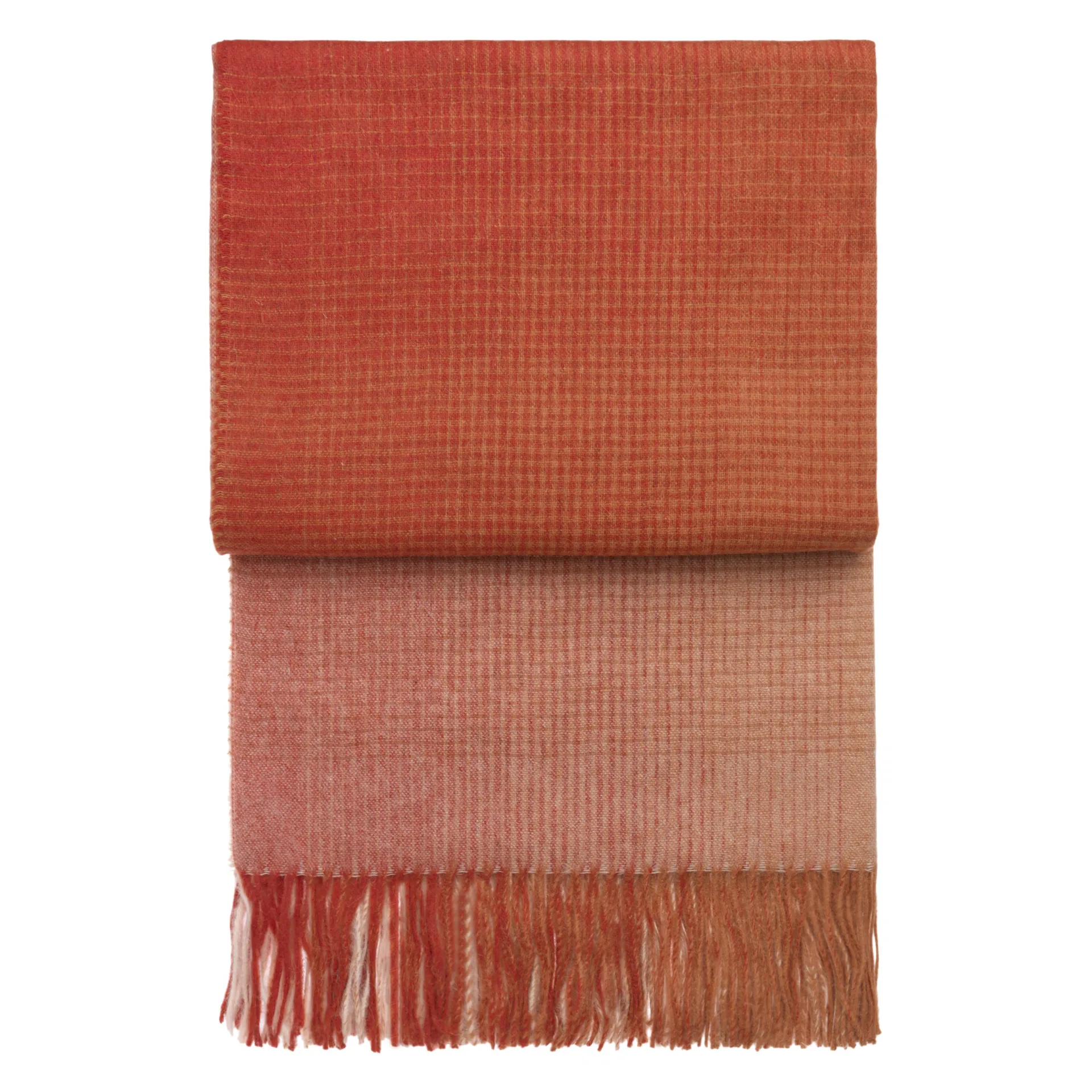 Horizon plaid, Pompeian red/Terracotta Elvang Denmark