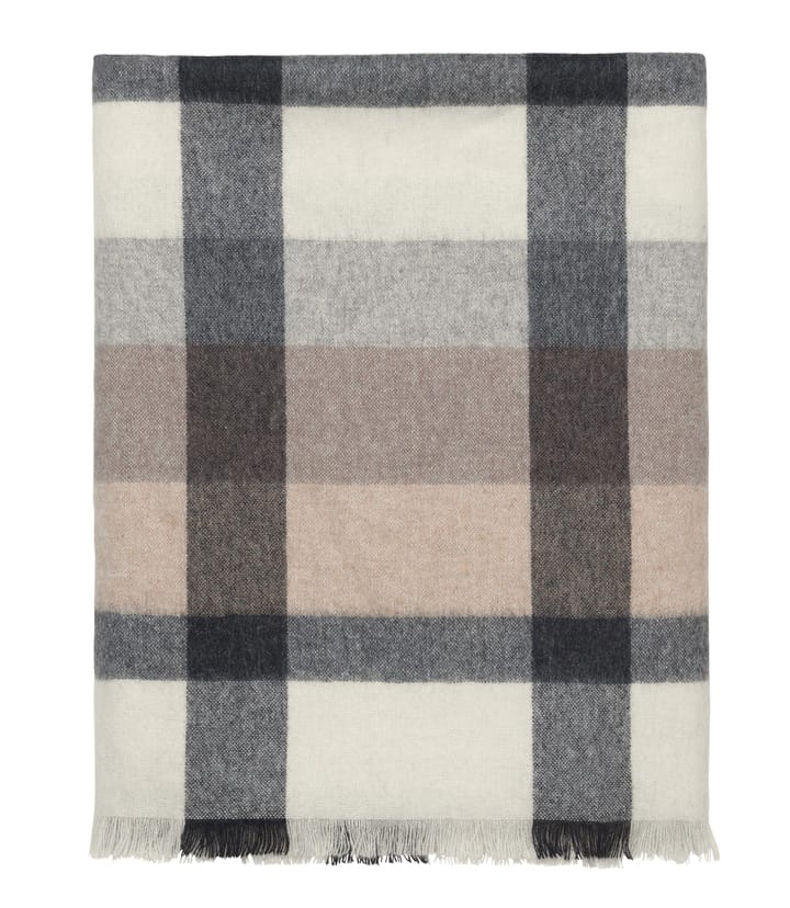 Intersection plaid 130x190 cm - Camel/Grey - Elvang Denmark
