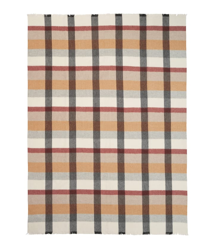 Intersection plaid 130x190 cm, Rusty red/Grey Elvang Denmark