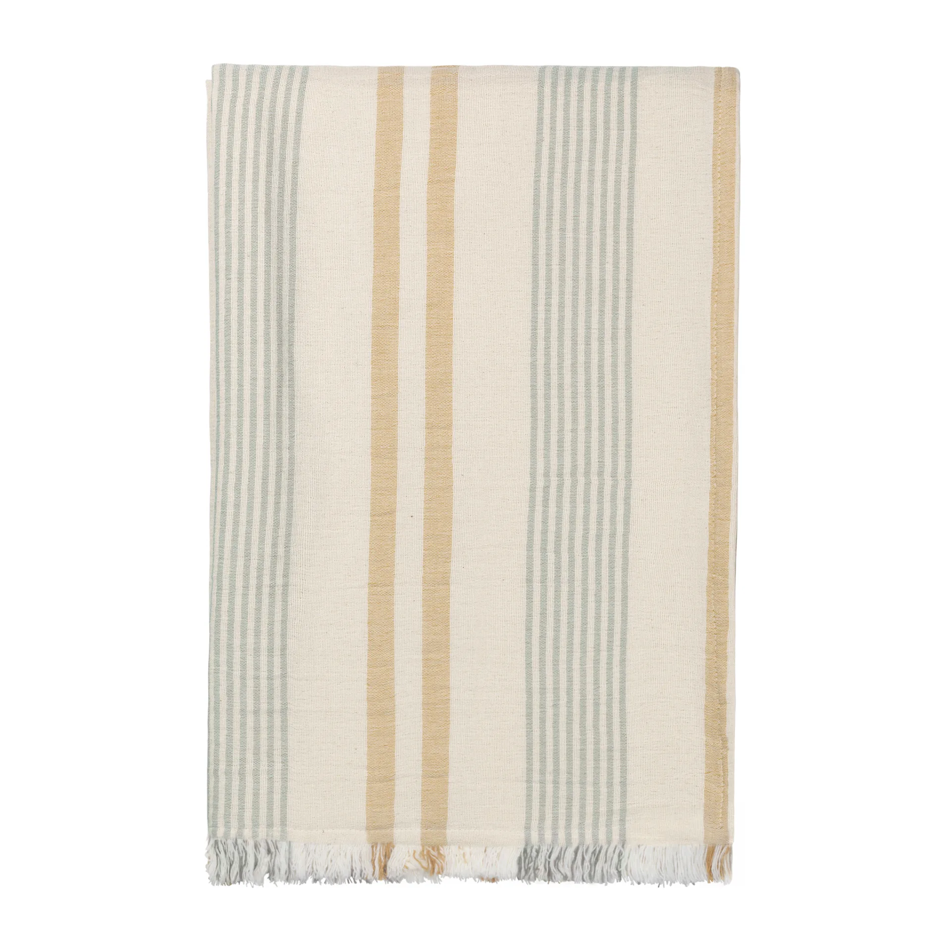 Iris plaid 130x215 cm, Yellow/Green Elvang Denmark