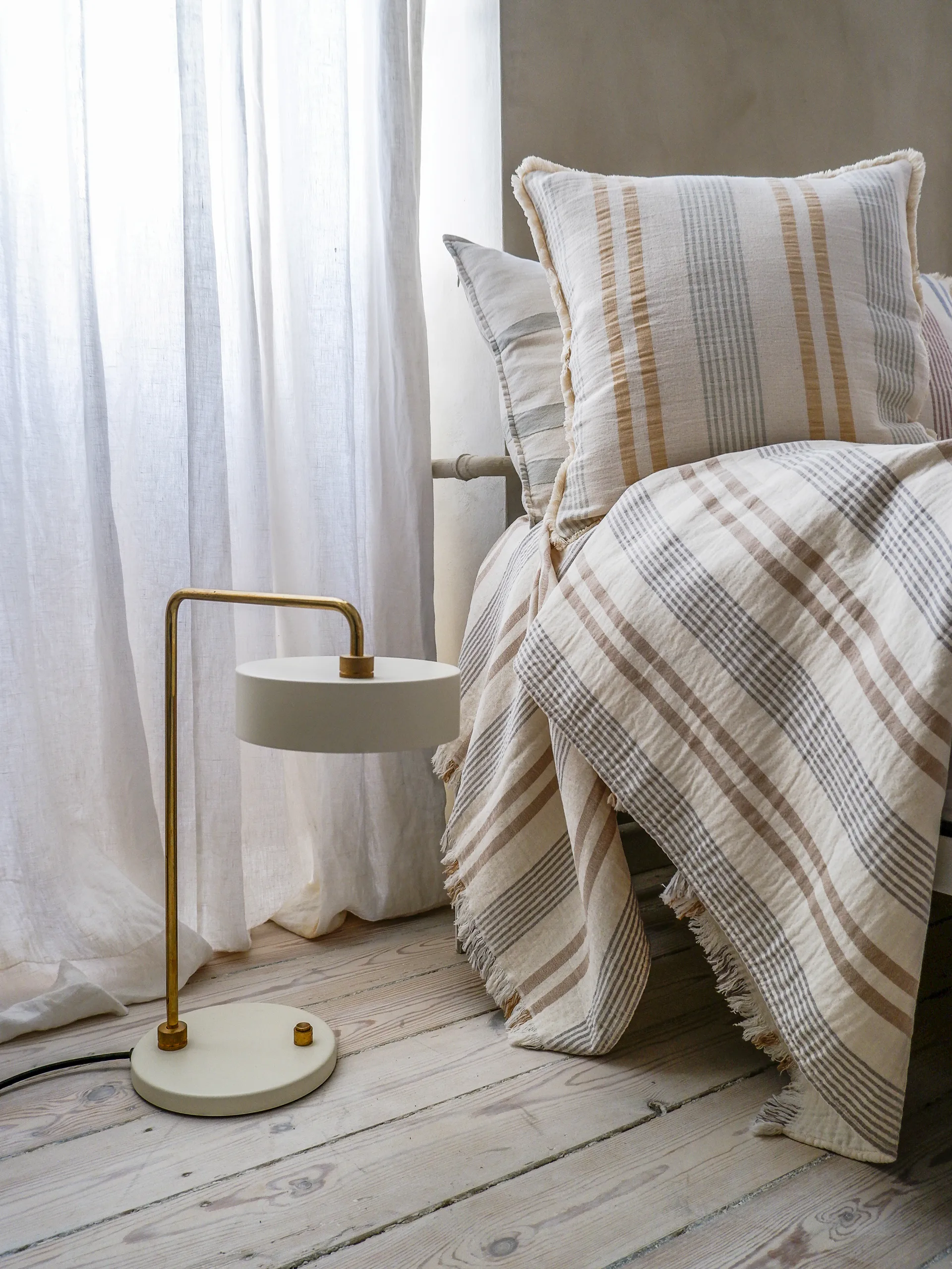 Iris pudebetræk 50x50 cm, Yellow/Green Elvang Denmark