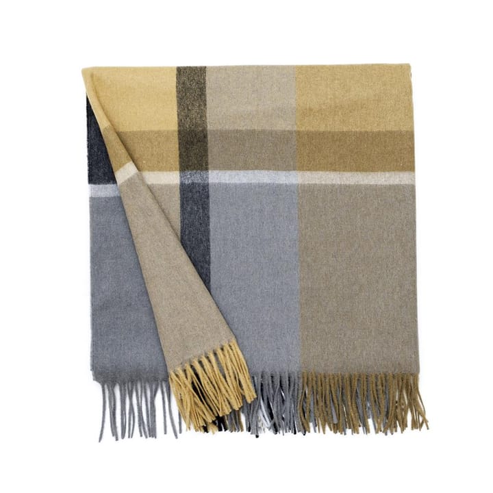 Manhattan plaid - okkergul-smoked glass - Elvang Denmark