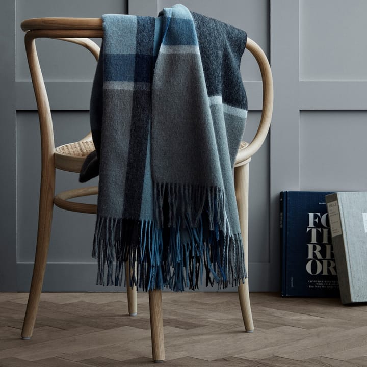 Manhattan plaid, steel blue-dusty ocean Elvang Denmark