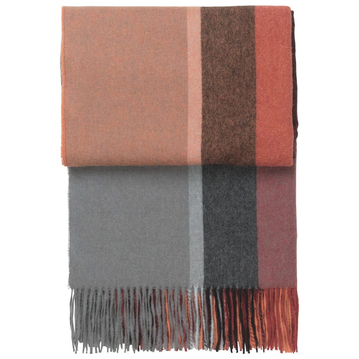 Manhattan plaid, terracotta-red magma Elvang Denmark