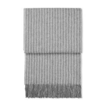 Stripes uldplaid 130x200 cm - Grey - Elvang Denmark