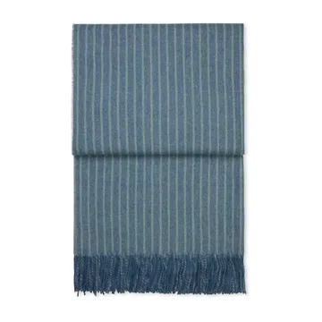 Stripes uldplaid 130x200 cm - Mirage blue - Elvang Denmark