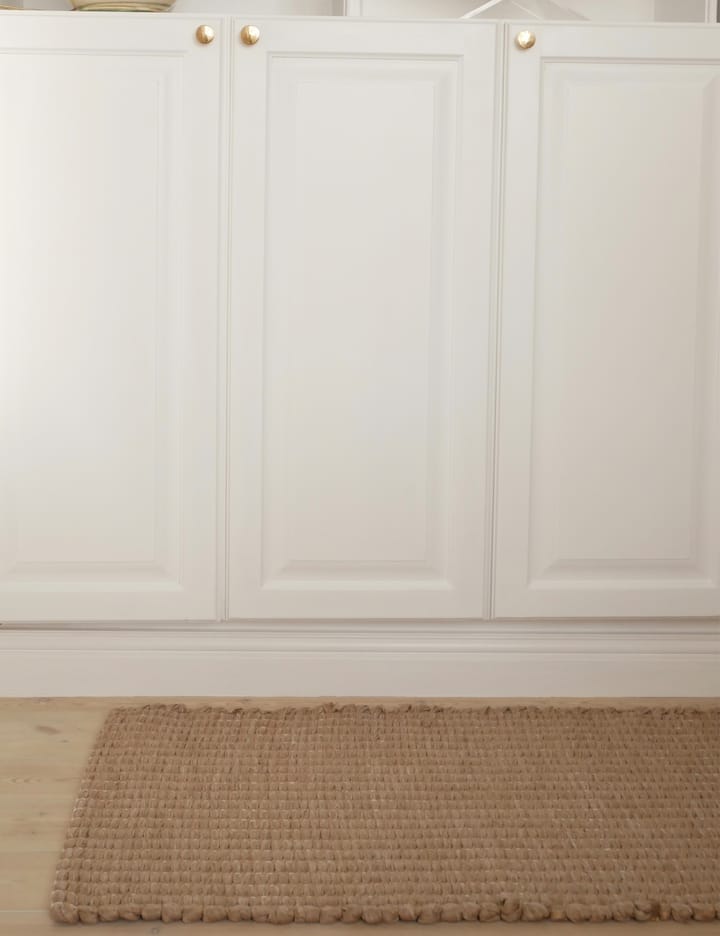 Walnut tæppe 60x150 cm, Camel Elvang Denmark