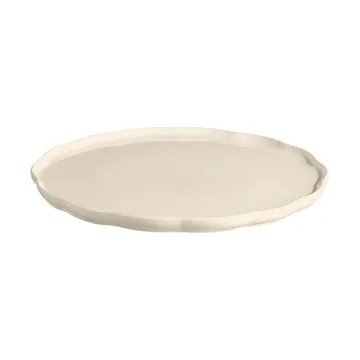 Emile Henry Madeleine serveringsfad - Cream, rund - Emile Henry
