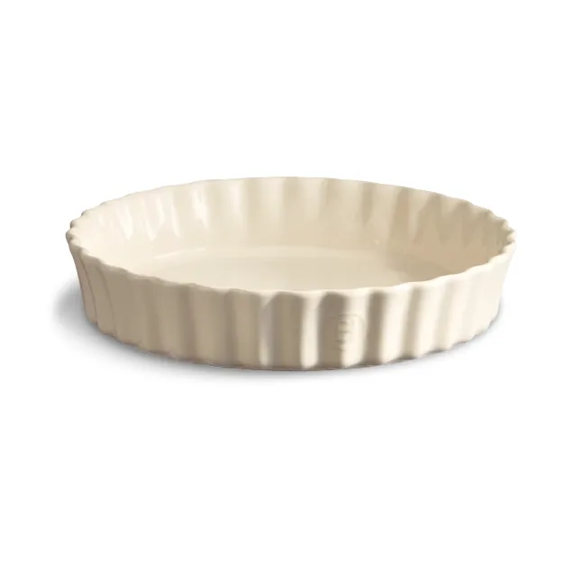 Emile Henry tærteform Ø24 cm - Cream - Emile Henry