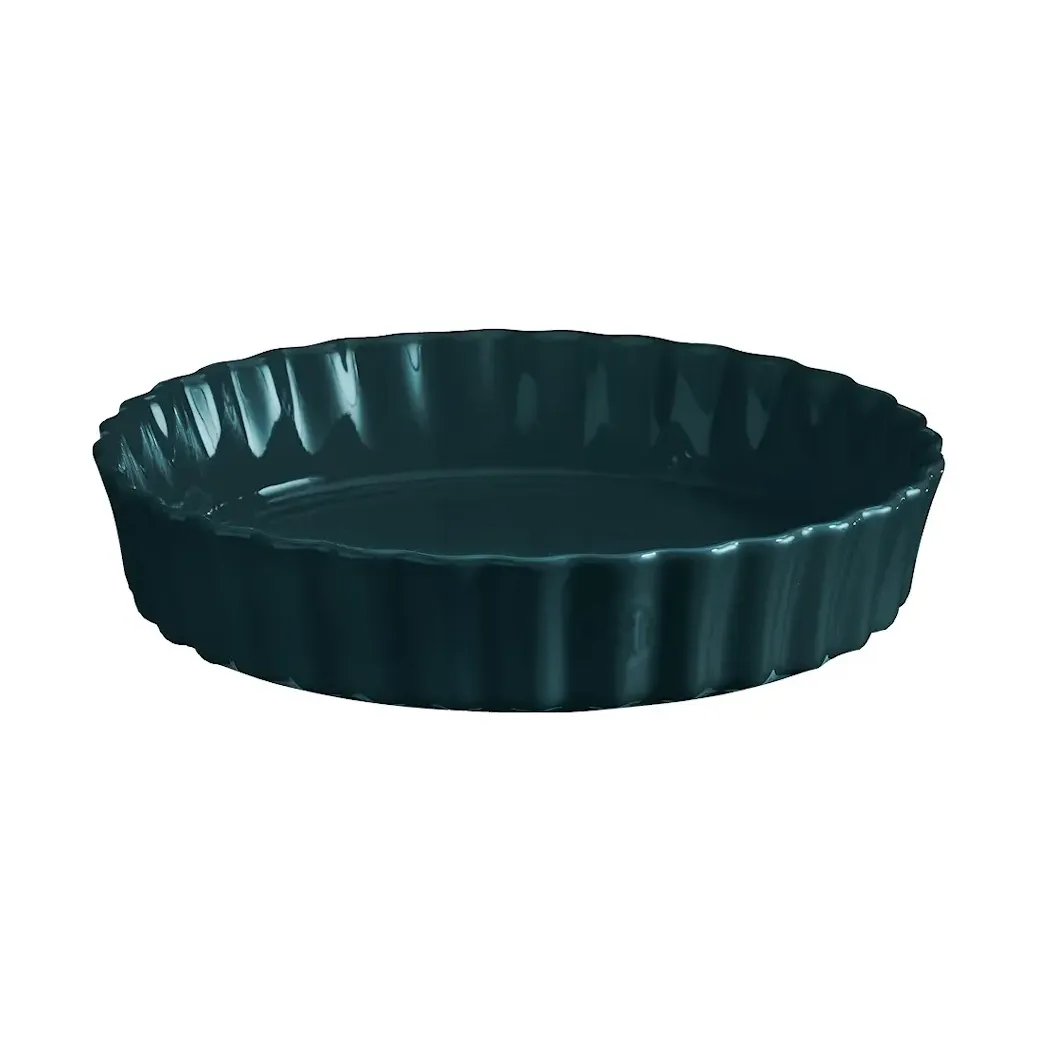 Emile Henry tærteform Ø24 cm, Petrol Emile Henry