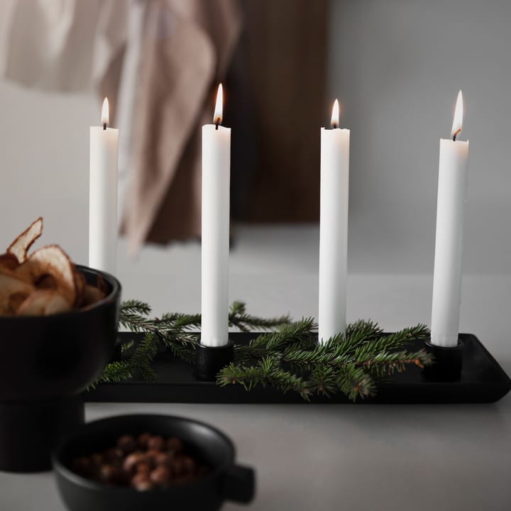 Ernst adventslysestage rektangulær, Sort ERNST