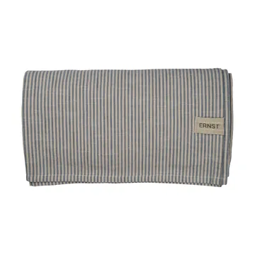 Ernst borddug smalle striber 145x300 cm - Blå-hvid - ERNST