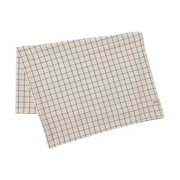 Ernst borddug ternet 145x300 cm - Natur/Sort - ERNST